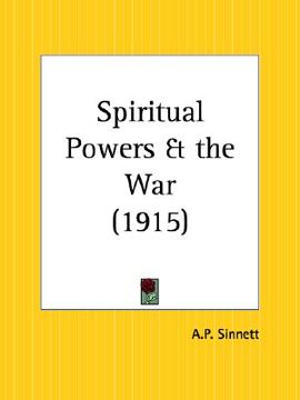 portada spiritual powers and the war (in English)