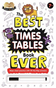 portada The Best Times Tables Book Ever (en Inglés)