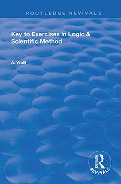 portada Key to Exercises in Logic and Scientific Method (en Inglés)