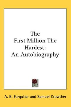 portada the first million the hardest: an autobiography (en Inglés)