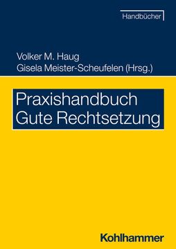 portada Praxishandbuch Gute Rechtsetzung (en Alemán)