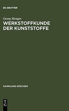 portada Werkstoffkunde der Kunststoffe (en Alemán)