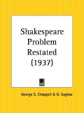 portada shakespeare problem restated