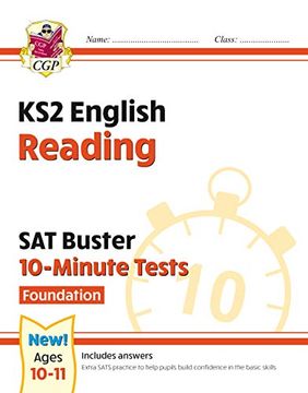 portada New ks2 English sat Buster 10-Minute Tests: Reading - Foundation (For the 2020 Tests) (en Inglés)