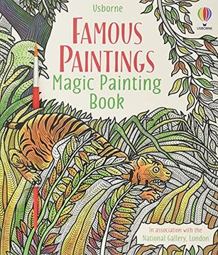 portada Magic Painting Famous Paintings (Magic Painting Books) (en Inglés)