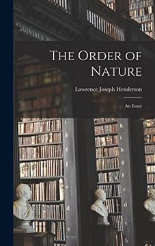 portada The Order of Nature: An Essay (en Inglés)