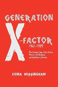 portada generation x-factor (en Inglés)