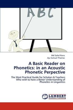 portada a basic reader on phonetics: in an acoustic phonetic perpective
