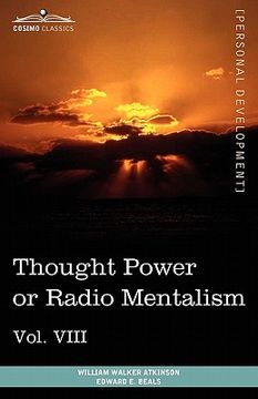 portada personal power books (in 12 volumes), vol. viii: thought power or radio mentalism (en Inglés)