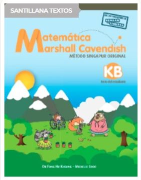 portada Matemática Marshall Cavendish Kínder -Tomos a y b