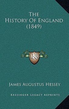 portada the history of england (1849) (en Inglés)