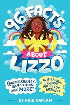 portada 96 Facts About Lizzo: Quizzes, Quotes, Questions, and More! With Bonus Journal Pages for Writing!