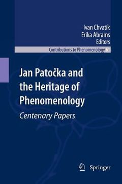 portada jan pato ka and the heritage of phenomenology: centenary papers (en Inglés)