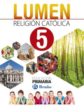 portada Religión católica Lumen 5 Primaria