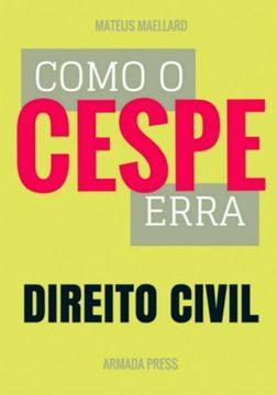 portada Como o Cespe erra: Direito Civil (Teste-A-Prova) (Volume 12) (Portuguese Edition)