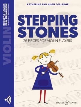 portada Stepping Stones: 26 Pieces for Violin Players Violin Part Only and Online Audio Files (in English)