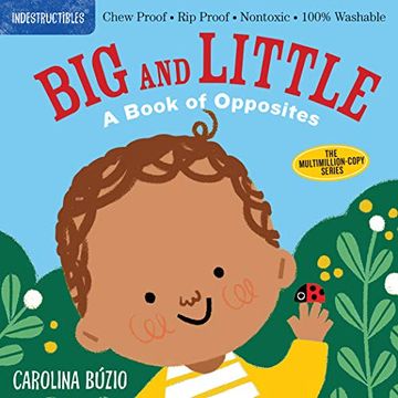 portada Indestructibles: Big and Little: Chew Proof · rip Proof · Nontoxic · 100% Washable (Book for Babies, Newborn Books, Safe to Chew) 