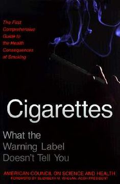 portada cugaretts: what the warning label doesn't tell you (in English)