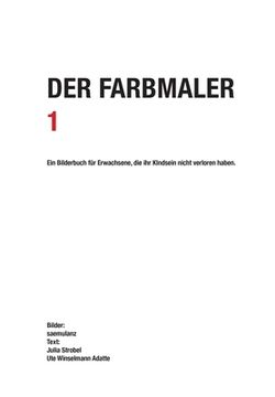 portada Der Farbmaler (en Alemán)