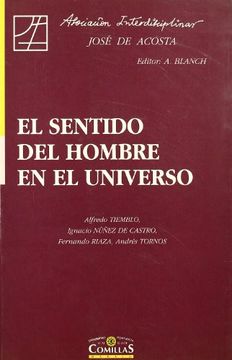 portada El Sentido del Hombre en el Universo (Estudios Interdisciplinares) (in Spanish)