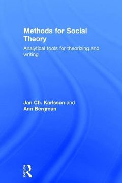 portada Methods for Social Theory: Analytical Tools for Theorizing and Writing (en Inglés)