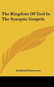 portada the kingdom of god in the synoptic gospels (in English)