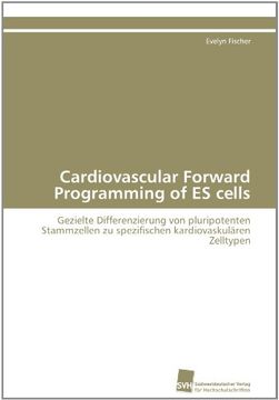 portada Cardiovascular Forward Programming of Es Cells