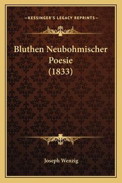 portada Bluthen Neubohmischer Poesie (1833) (en Alemán)