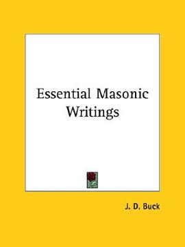 portada essential masonic writings (in English)