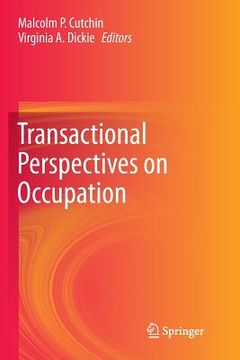 portada Transactional Perspectives on Occupation (en Inglés)