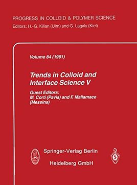 portada Trends in Colloid and Interface Science V (Progress in Colloid and Polymer Science)
