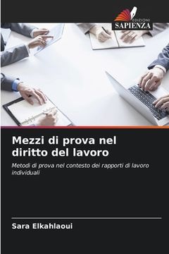 portada Mezzi di prova nel diritto del lavoro (in Italian)