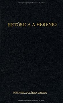 portada Retorica a Herenio (b. Básica Gredos)