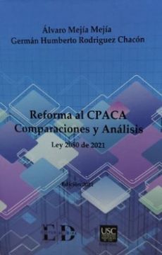 portada REFORMA AL CPACA COMPARACIONES Y ANALISIS