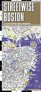 portada Streetwise Boston map - Laminated City Center Street map of Boston, Massachusetts (Michelin Streetwise Maps) (in English)