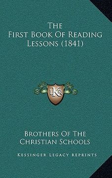 portada the first book of reading lessons (1841) (en Inglés)