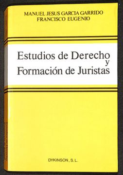 portada Estudios de Derecho y Formacion de Juristas