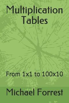 portada Multiplication Tables: From 1x1 to 100x10 (en Inglés)