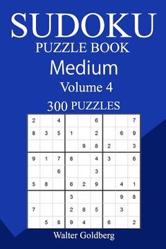 portada 300 Medium Sudoku Puzzle Book (en Inglés)