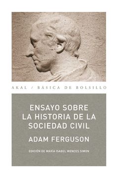 portada Ensayo Sobre la Historia de la Sociedad Civil (in Spanish)