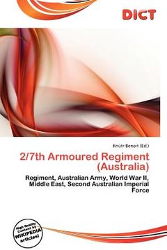 portada 2/7th armoured regiment (australia) (en Inglés)