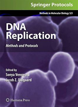 portada DNA Replication: Methods and Protocols (en Inglés)