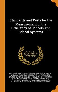 portada Standards and Tests for the Measurement of the Efficiency of Schools and School Systems (en Inglés)