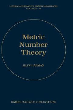 portada metric number theory (en Inglés)