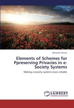 portada Elements of Schemes for Preserving Privacies in e-Society Systems