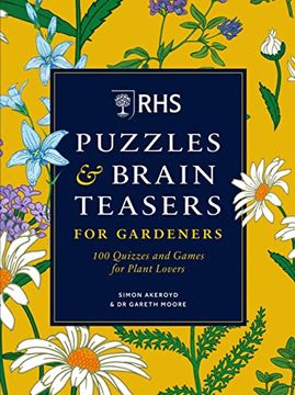portada Rhs Puzzles & Brain Teasers for Gardeners (in English)