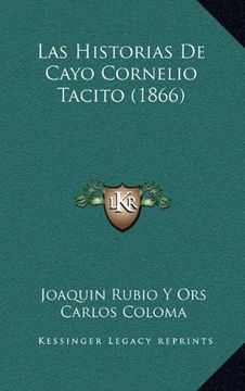 portada Las Historias de Cayo Cornelio Tacito (1866) (in Spanish)