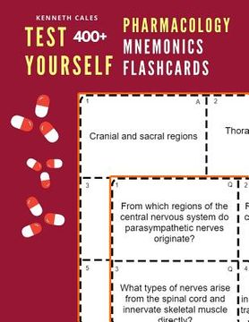 portada Test Yourself 400+ Pharmacology Mnemonics Flashcards: Practice pharmacology flash cards for exam preparation (in English)