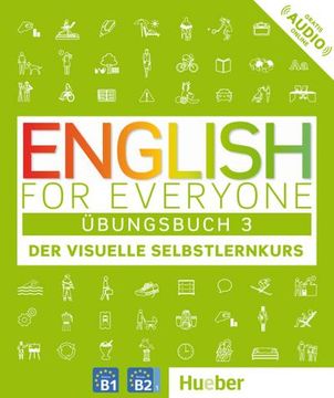 portada English for Everyone 3: Der Visuelle Selbstlernkurs / Übungsbuch (en Inglés)