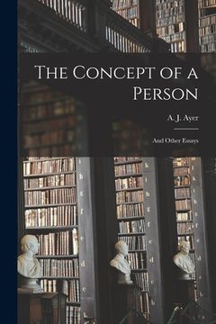 portada The Concept of a Person: and Other Essays